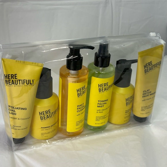 Here Beautiful! Skincare Beauty Set New Full Size